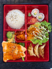 C Grilled Salmon Teriyaki Bento